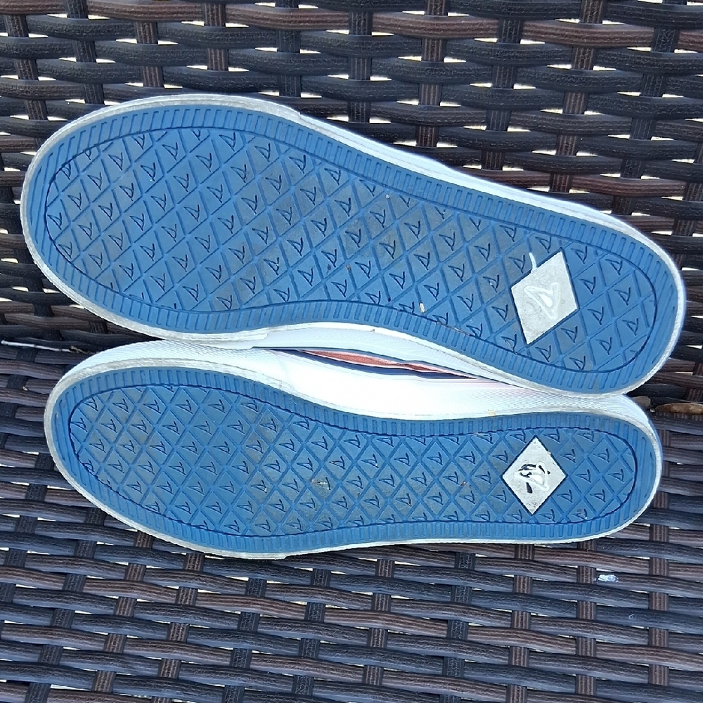 Sperry Women's Peach Slip-On Sneakers - Picture 6 of 8